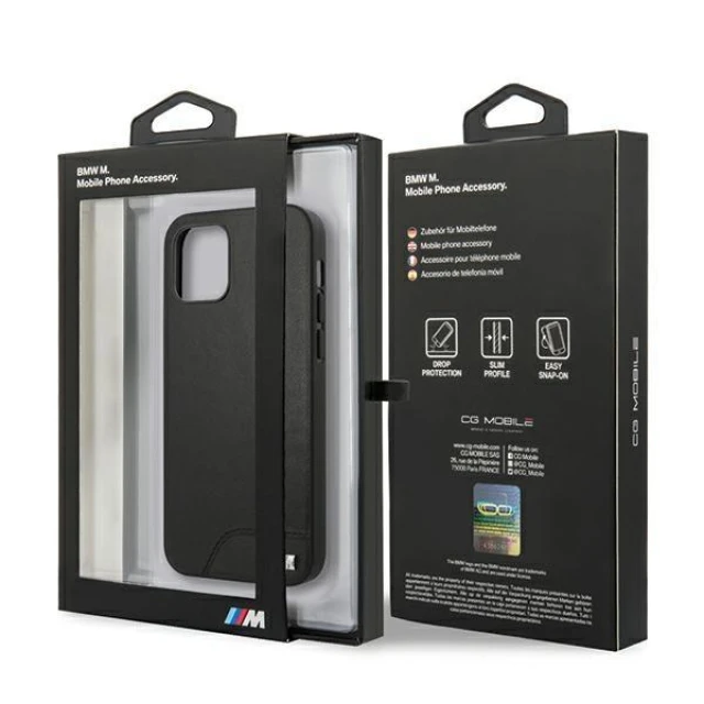 Чохол BMW для iPhone 12 mini M Collection Black (BMHCP12SMHOLBK)