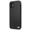 Чохол BMW для iPhone 12 mini PU Carbon Black (BMHCP12SMCARBK)