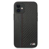 Чохол BMW для iPhone 12 mini PU Carbon Black (BMHCP12SMCARBK)