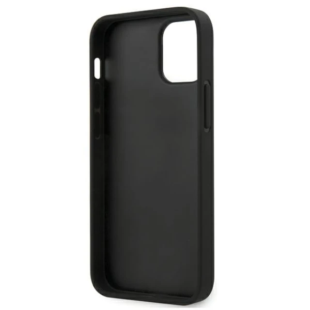 Чохол BMW для iPhone 12 mini PU Carbon Black (BMHCP12SMCARBK)