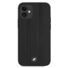 Чохол BMW для iPhone 12 mini Signature Logo Imprint Black (BMHCP12STTBK)