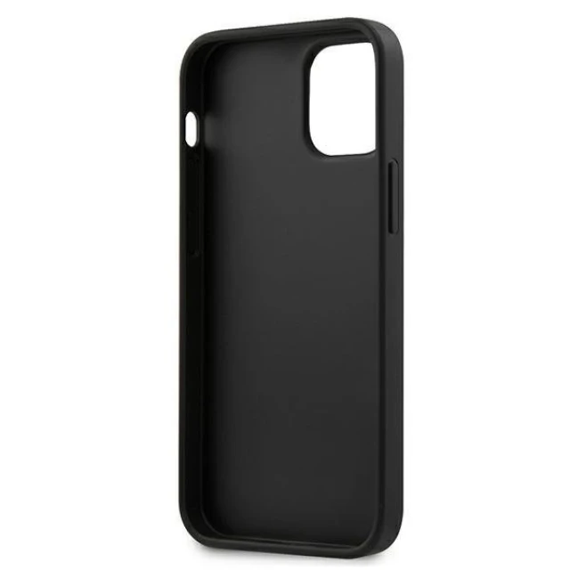 Чохол BMW для iPhone 12 mini Signature Logo Imprint Black (BMHCP12STTBK)