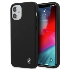 Чохол BMW для iPhone 12 mini Silicone Signature Black (BMHCP12SSILBK)