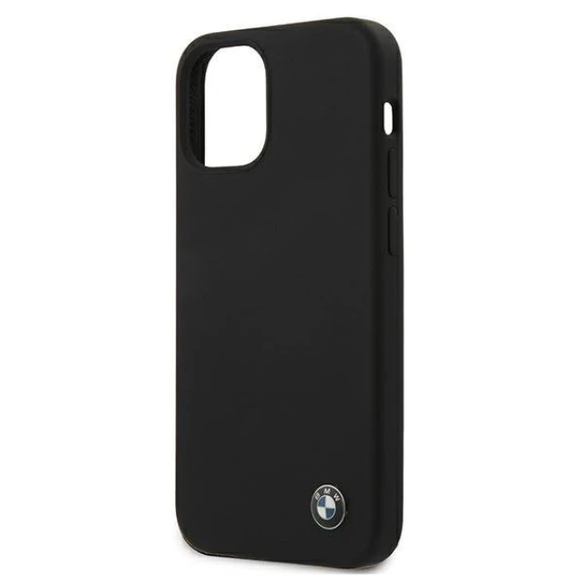 Чохол BMW для iPhone 12 mini Silicone Signature Black (BMHCP12SSILBK)