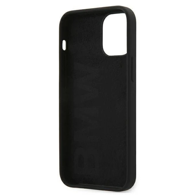 Чохол BMW для iPhone 12 mini Silicone Signature Black (BMHCP12SSILBK)
