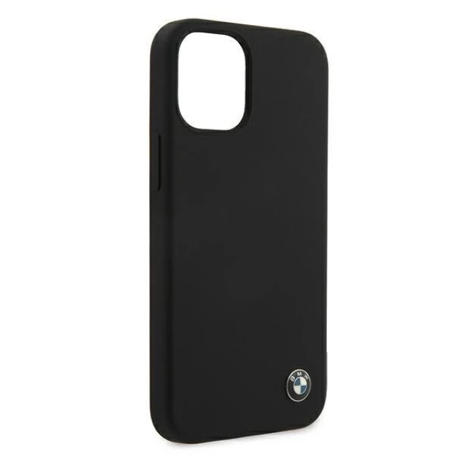 Чохол BMW для iPhone 12 mini Silicone Signature Black (BMHCP12SSILBK)