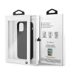 Чохол BMW для iPhone 12 mini Silicone Signature Black (BMHCP12SSILBK)