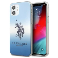 Чехол U.S. Polo Assn Gradient Collection для iPhone 12 mini Blue (USHCP12SPCDGBL)