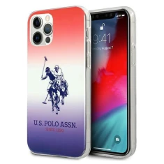 Чехол U.S. Polo Assn Gradient Collection для iPhone 12 Pro Max Blue Red (USHCP12LPCDGBR)