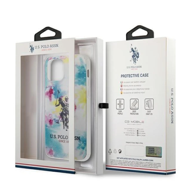 Чехол U.S. Polo Assn Tie & Dye Collection для iPhone 12 mini Multicolor (USHCP12SPCUSML)