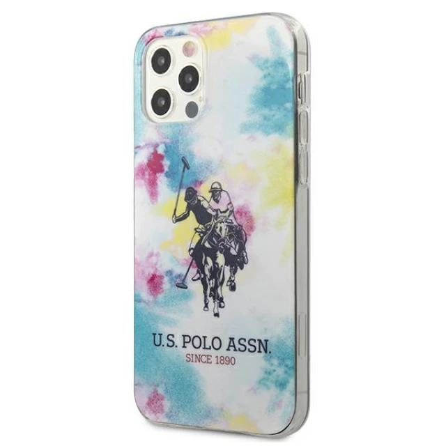 Чехол U.S. Polo Assn Tie & Dye Collection для iPhone 12 | 12 Pro Multicolor (USHCP12MPCUSML)