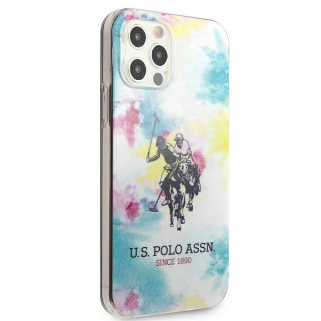 Чехол U.S. Polo Assn Tie & Dye Collection для iPhone 12 | 12 Pro Multicolor (USHCP12MPCUSML)