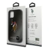 Чохол U.S. Polo Assn Embroidery Collection для iPhone 12 | 12 Pro Black (USHCP12MPUGFLBK)