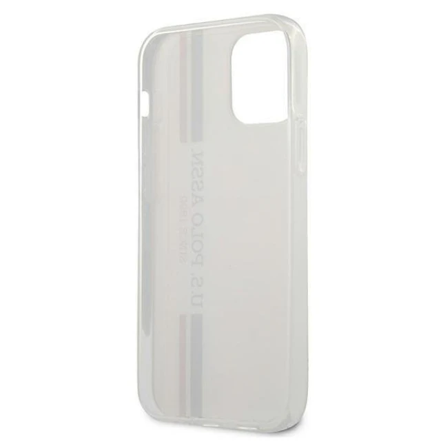 Чохол U.S. Polo Assn Tricolor Pattern Collection для iPhone 12 mini White (USHCP12SPCUSSWH)