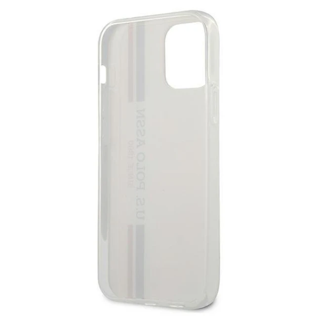 Чохол U.S. Polo Assn Tricolor Pattern Collection для iPhone 12 | 12 Pro White (USHCP12MPCUSSWH)