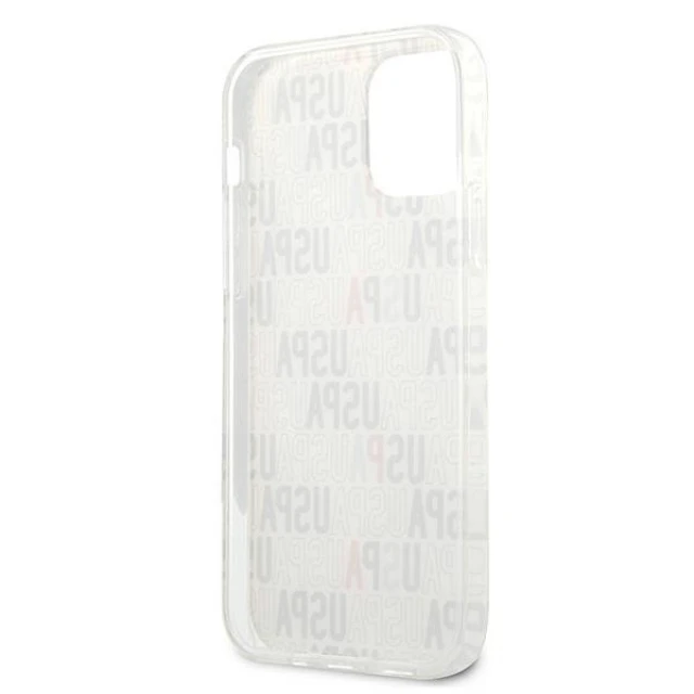 Чохол U.S. Polo Assn Logo Mania Collection для iPhone 12 mini White (USHCP12SPCUSPA6)