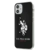 Чохол U.S. Polo Assn Shiny Big Logo для iPhone 12 mini Black (USHCP12STPUHRBK)