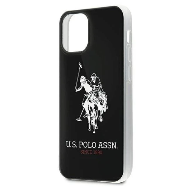 Чохол U.S. Polo Assn Shiny Big Logo для iPhone 12 mini Black (USHCP12STPUHRBK)