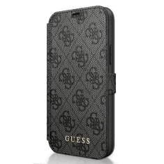 Чехол Guess 4G Charms Collection для iPhone 12 Pro Max Grey (GUFLBKSP12L4GG)