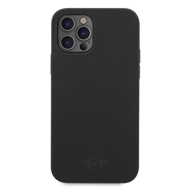 Чехол Mini Morris для iPhone 12 Pro Max Silicone Tone On Tone Black (MIHCP12LSLTBK)