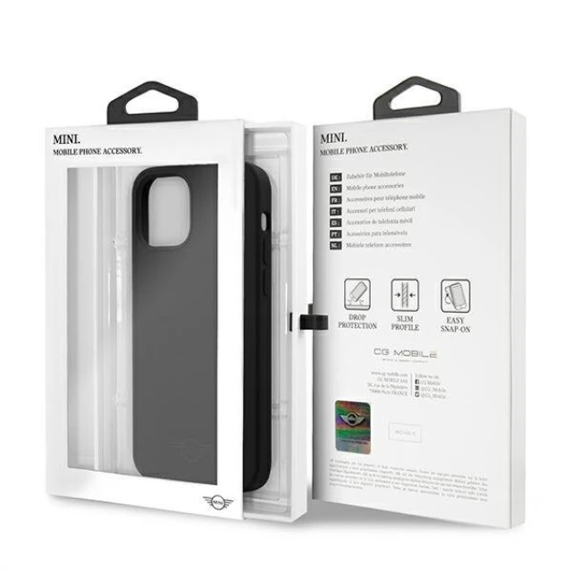 Чехол Mini Morris для iPhone 12 Pro Max Silicone Tone On Tone Black (MIHCP12LSLTBK)
