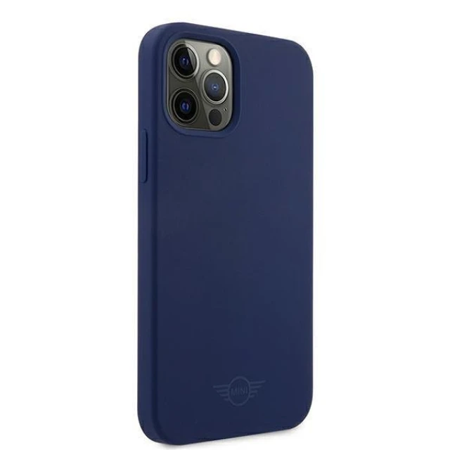 Чохол Mini Morris для iPhone 12 | 12 Pro Silicone Tone On Tone Navy (MIHCP12MSLTNA)