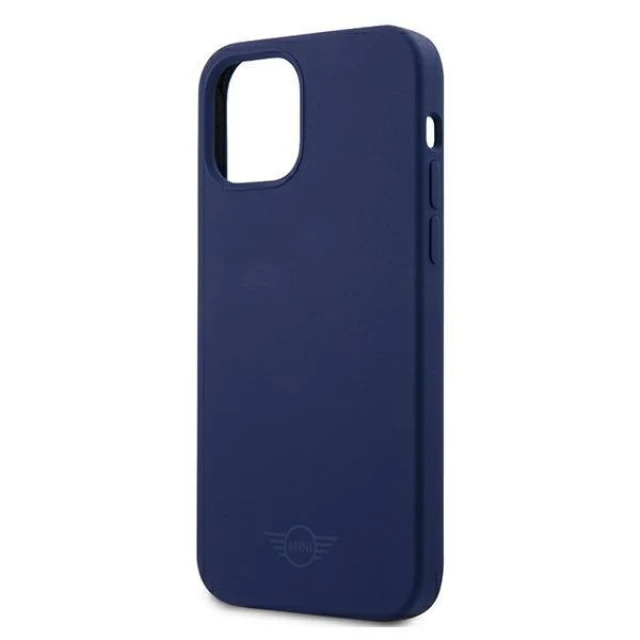 Чохол Mini Morris для iPhone 12 | 12 Pro Silicone Tone On Tone Navy (MIHCP12MSLTNA)