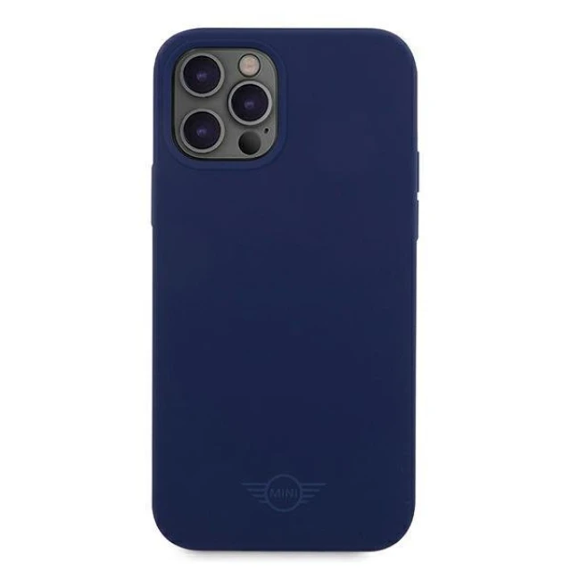 Чохол Mini Morris для iPhone 12 Pro Max Silicone Tone On Tone Navy (MIHCP12LSLTNA)