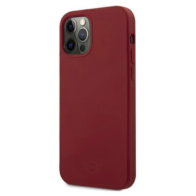 Чехол Mini Morris для iPhone 12 | 12 Pro Silicone Tone On Tone Red (MIHCP12MSLTRE)