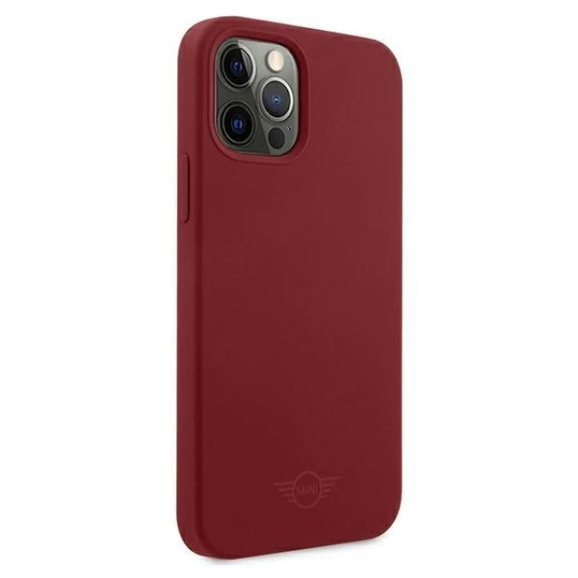 Чехол Mini Morris для iPhone 12 | 12 Pro Silicone Tone On Tone Red (MIHCP12MSLTRE)