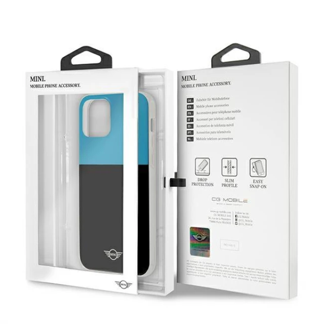 Чохол Mini Morris для iPhone 12 Pro Max Color Block Blue (MIHCP12LPCUCBLB)