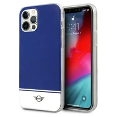 Чохол Mini Morris для iPhone 12 | 12 Pro Stripe Collection Navy (MIHCP12MPCUBINA)
