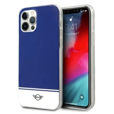 Чохол Mini Morris для iPhone 12 Pro Max Stripe Collection Navy (MIHCP12LPCUBINA)