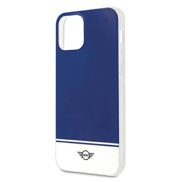 Чохол Mini Morris для iPhone 12 Pro Max Stripe Collection Navy (MIHCP12LPCUBINA)