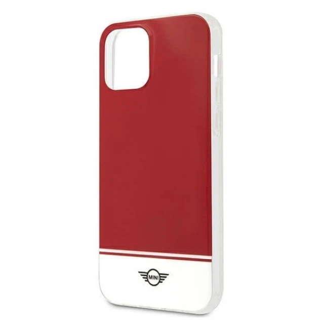 Чохол Mini Morris для iPhone 12 | 12 Pro Stripe Collection Red (MIHCP12MPCUBIRE)