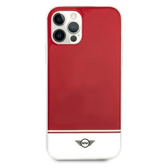 Чохол Mini Morris для iPhone 12 Pro Max Stripe Collection Red (MIHCP12LPCUBIRE)