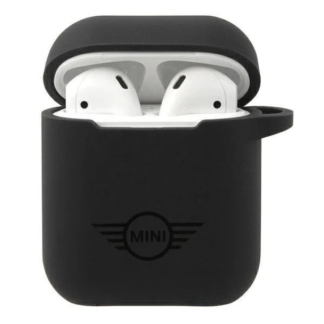 Чохол Mini Morris для AirPods Silicone Collection Black (MIACA2SLTBK)