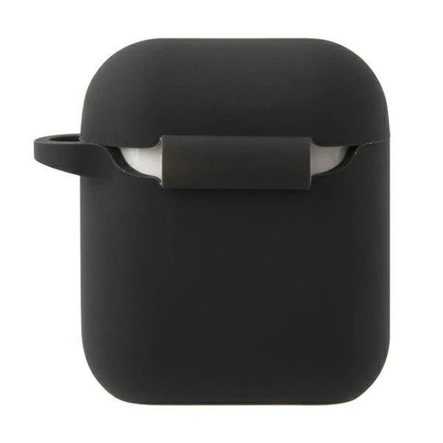Чохол Mini Morris для AirPods Silicone Collection Black (MIACA2SLTBK)