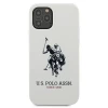 Чохол U.S. Polo Assn Silicone Collection для iPhone 12 | 12 Pro White (USHCP12MSLHRWH)