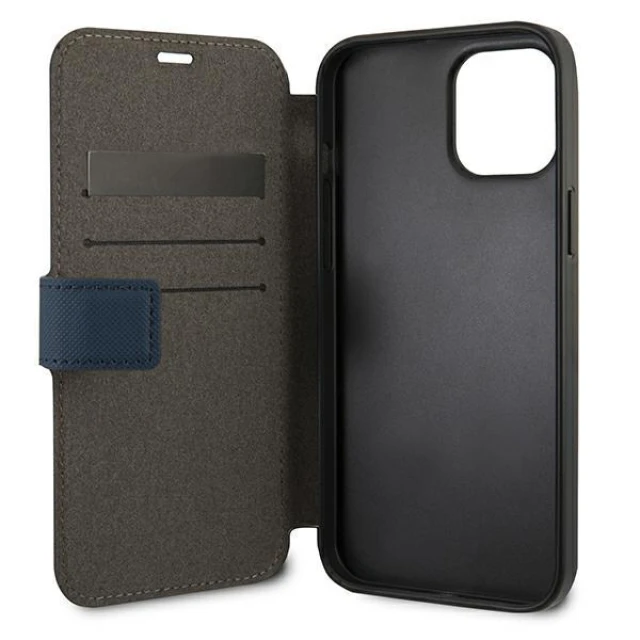 Чохол U.S. Polo Assn Embroidery Collection для iPhone 12 | 12 Pro Blue (USFLBKP12MPUGFLNV)