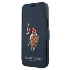 Чохол U.S. Polo Assn Embroidery Collection для iPhone 12 Pro Max Blue (USFLBKP12LPUGFLNV)
