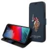 Чохол U.S. Polo Assn Embroidery Collection для iPhone 12 Pro Max Blue (USFLBKP12LPUGFLNV)