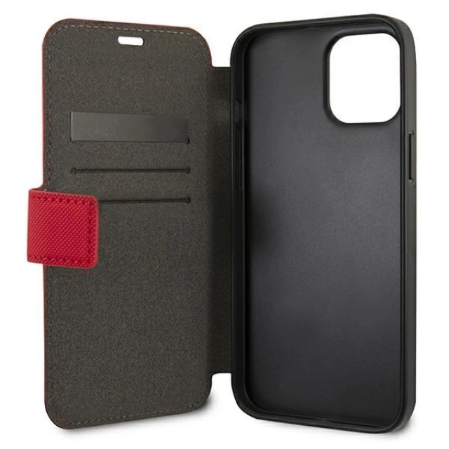 Чехол U.S. Polo Assn Embroidery Collection для iPhone 12 mini Red (USFLBKP12SPUGFLRE)