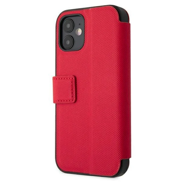 Чехол U.S. Polo Assn Embroidery Collection для iPhone 12 mini Red (USFLBKP12SPUGFLRE)