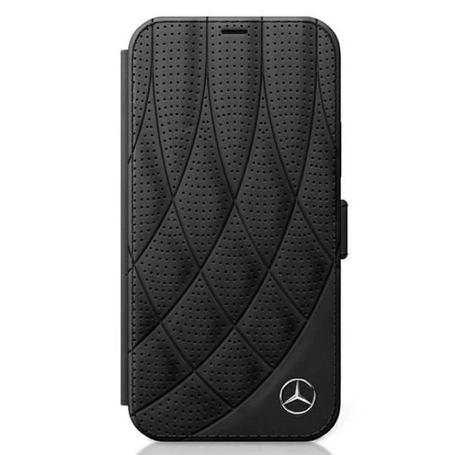 Чохол Mercedes Bow Line для iPhone 12 mini Black (MEFLBKP12SDIQBK)
