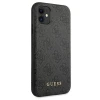 Чохол Guess 4G Metal Gold Logo для iPhone 11 Grey (GUHCN61G4GFGR)