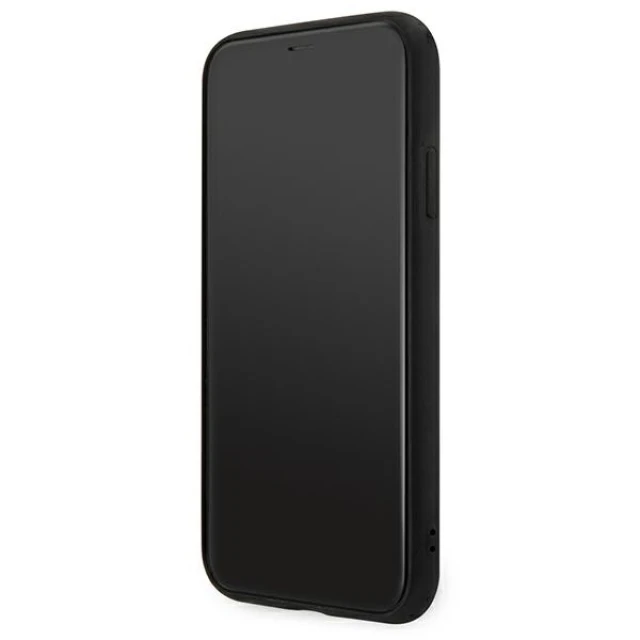 Чохол Guess 4G Metal Gold Logo для iPhone 11 Grey (GUHCN61G4GFGR)