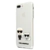 Чехол Karl Lagerfeld Karl & Choupette для iPhone 7 | 8 Plus Transparent (KLHCI8LCKTR)