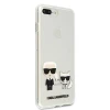 Чехол Karl Lagerfeld Karl & Choupette для iPhone 7 | 8 Plus Transparent (KLHCI8LCKTR)