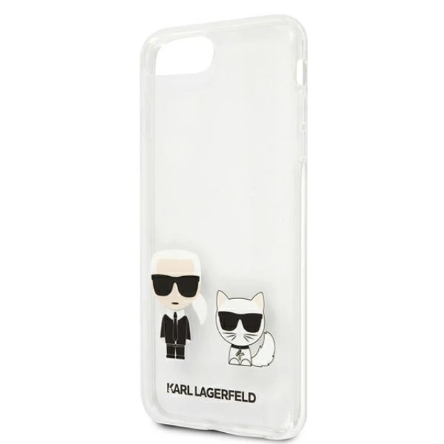 Чехол Karl Lagerfeld Karl & Choupette для iPhone 7 | 8 Plus Transparent (KLHCI8LCKTR)